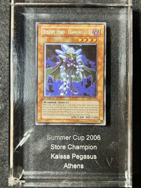 画像1: D-HERO  ダイヤモンドガイ Summer Cup 2006 Store Champpion Kaissa Pegasus Athens クリスタル入り (1)