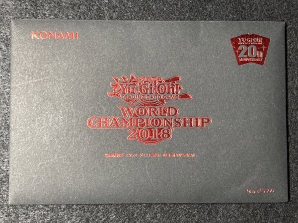 画像1: 遊戯王 Yu-Gi-Oh! Worldchampionship 2018 (WCS2018来場記念プロモ) 未開封品 (1)