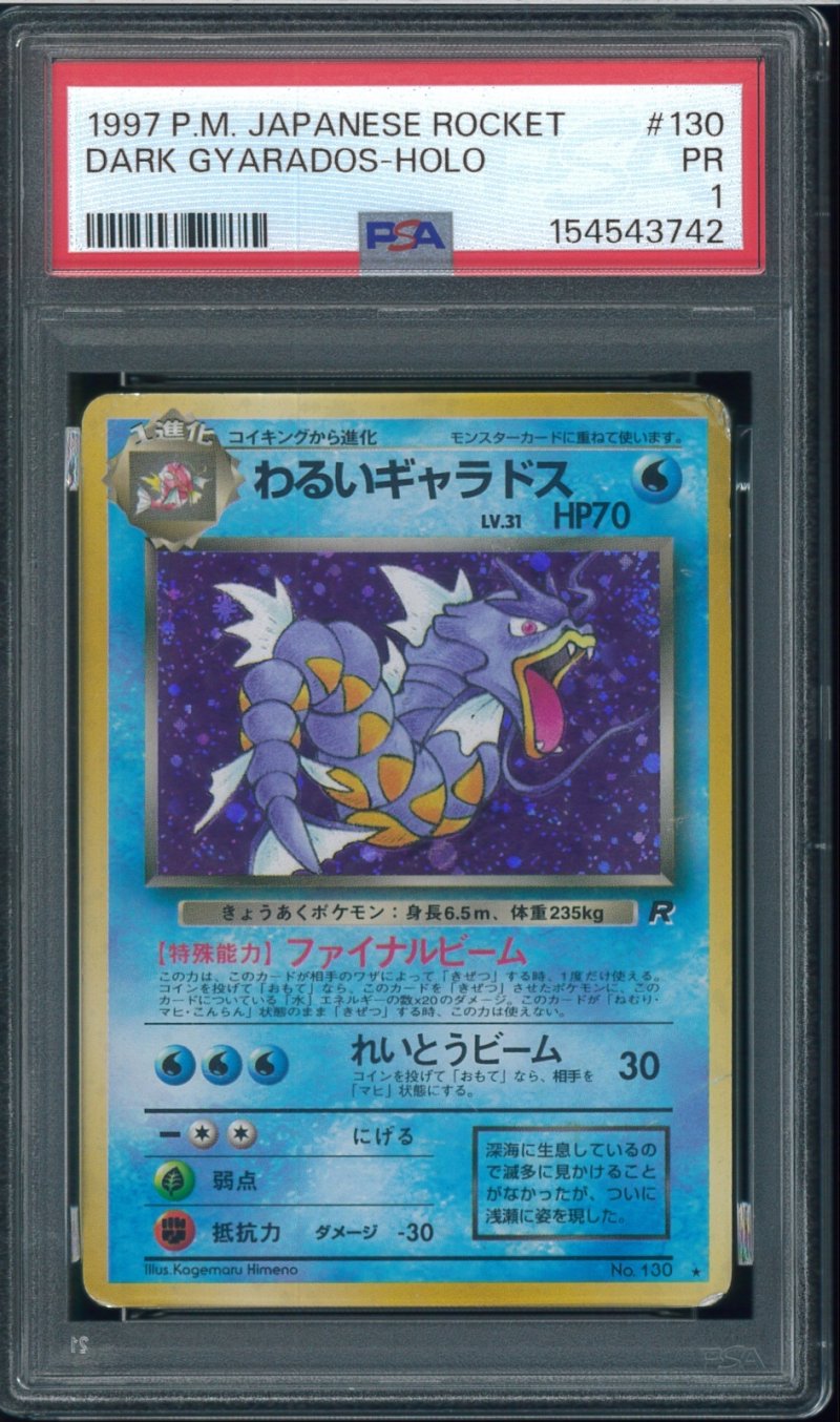 画像1: 【PSA1】わるいギャラドス (1)