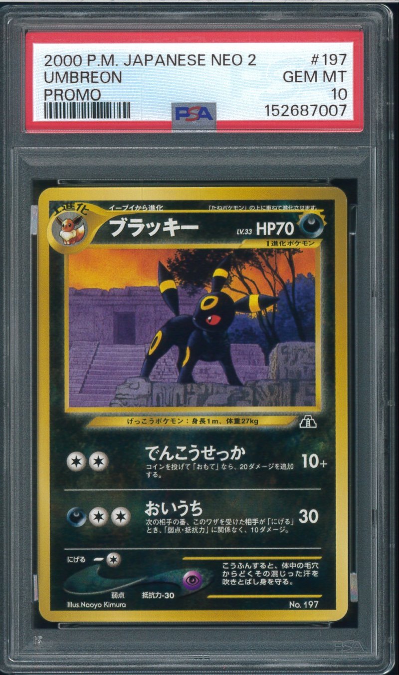 画像1: 【PSA10】ブラッキー プレミアムファイル2 (1)