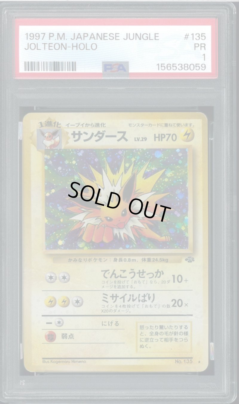 画像1: 【PSA1】サンダース (1)