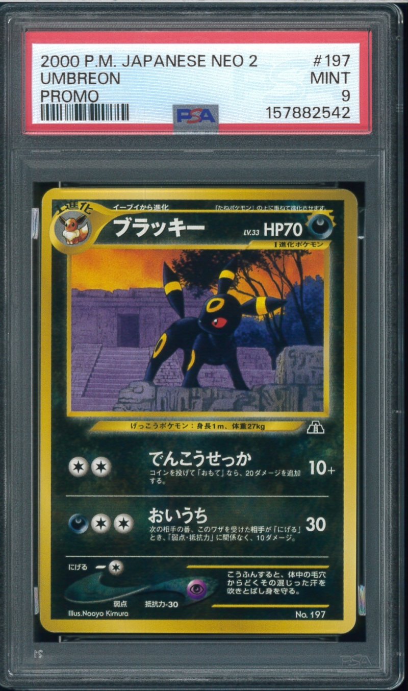 画像1: 【PSA9】ブラッキー (1)