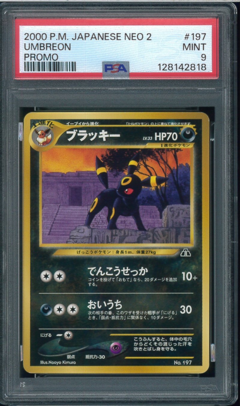 画像1: 【PSA9】ブラッキー (1)