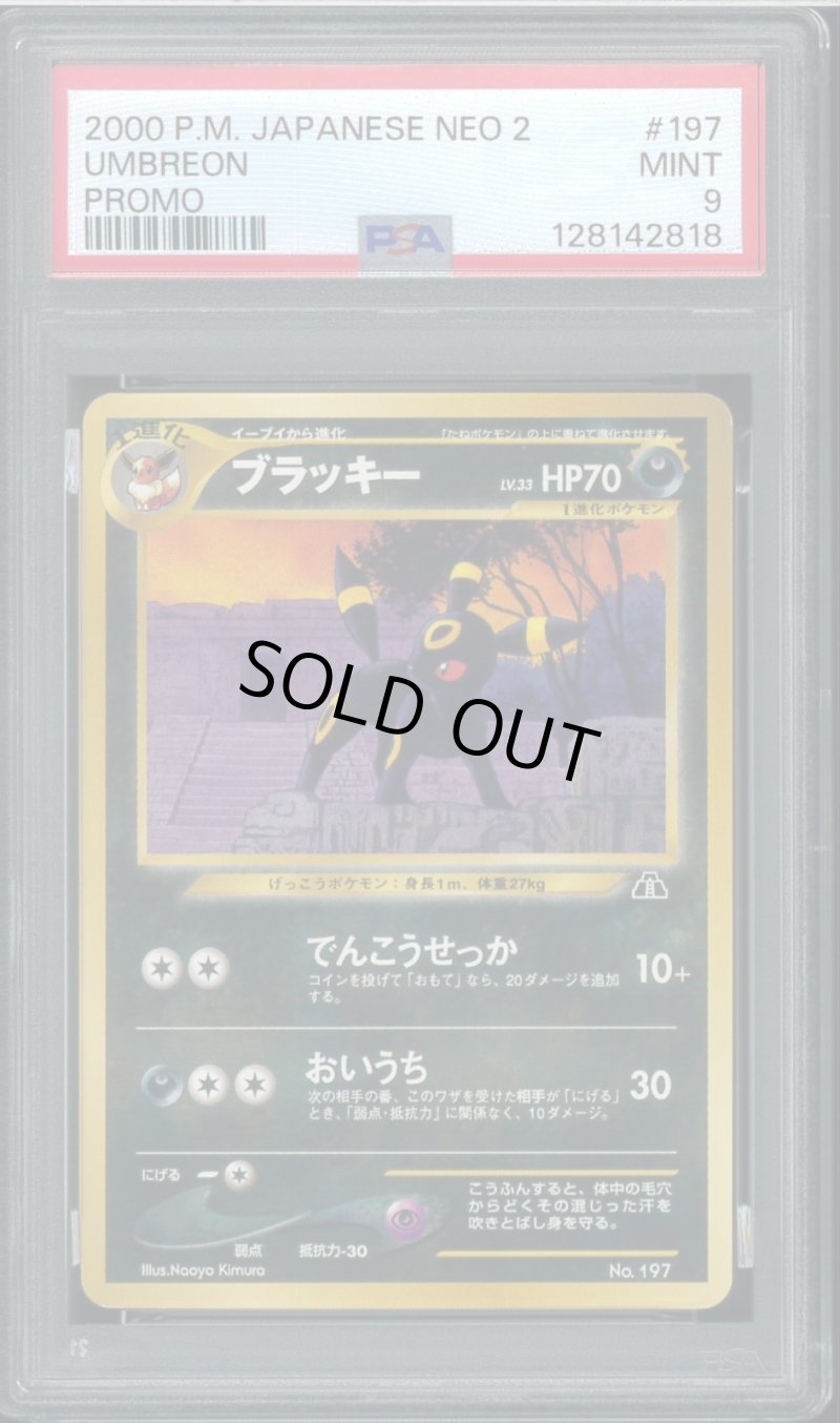 画像1: 【PSA9】ブラッキー (1)