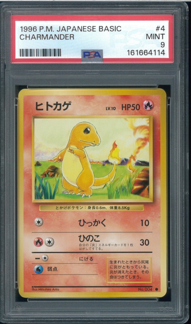 画像1: 【PSA9】ヒトカゲ (1)