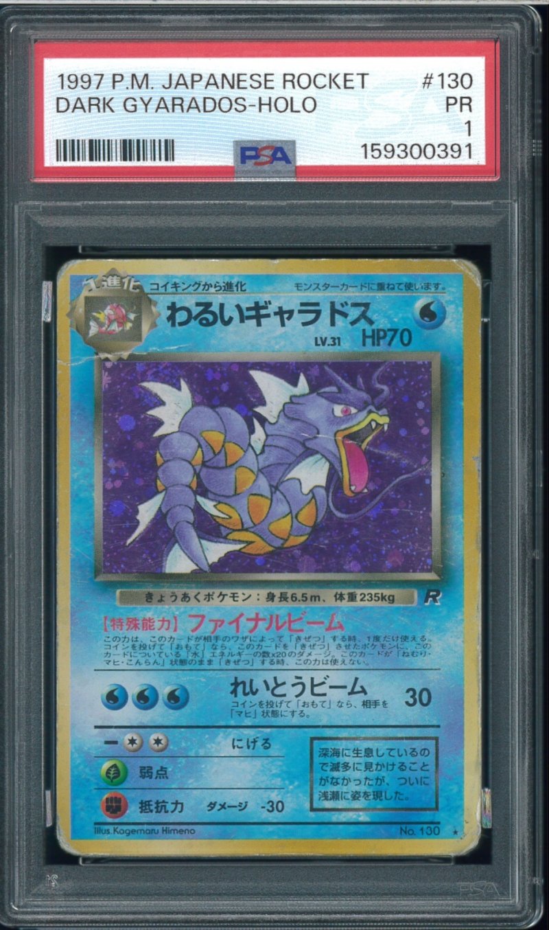 画像1: 【PSA1】わるいギャラドス (1)